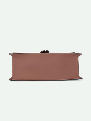 ZOUK Kriti Sanon Collection - Iconic Evening Satchel | Vegan Leather Handbag for Women | Stylish, Lightweight & Spacious, Kashmir Blooms, M
