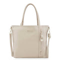 Caprese Gladys Tote Bag for Women with Multiple Pockets| Stylish and Functional Spacious Versatile Design Ideal for Work Everyday Outings and Travel, Skin, M