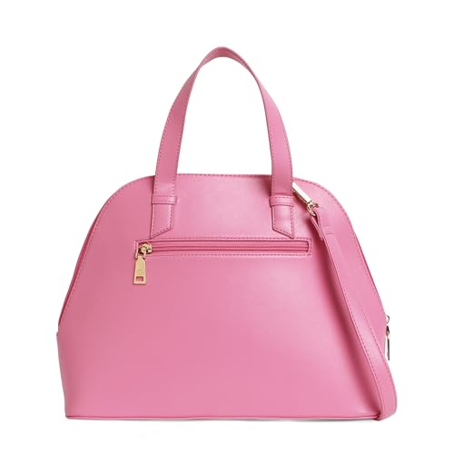 Caprese Chloe Satchel Medium Bag for Women|Adjustable & Detachable Strap - Versatile Shoulder, Crossbody & Handheld Bag for Work, Travel, and Everyday Use - Spacious with Multiple Compartments, Violet