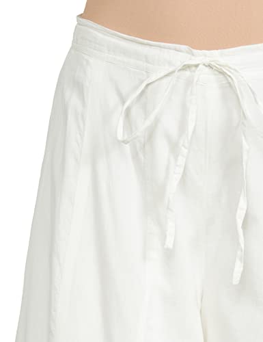 Biba Women's Harem Regular Pants (CHIKANKA16580_Off White_XL)
