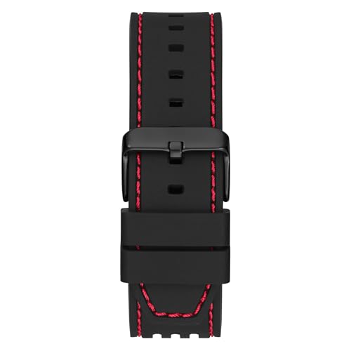 GUESS Black Snake Silicon Multifunction Watch