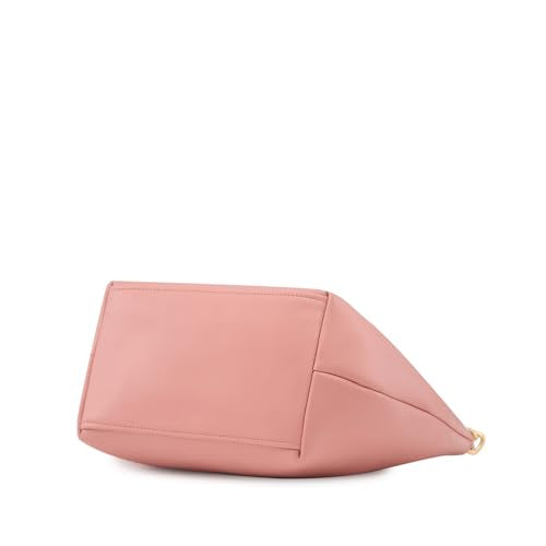 Caprese Perline Handbag, Blush-Medium | Stylish Solid Designed Handbag for Women with Spacious Compartment | Secure Top Zip | Perfect for Casual/Party & Daily Outings