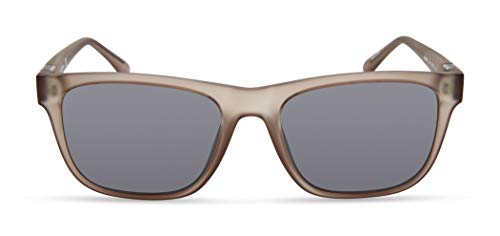 GUESS Men's GUA00001 Classic Sleek Square Sunglasses, Grey, 55mm