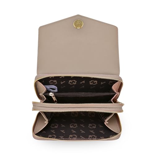 Lavie Women's Mono Sally Dual Zip Wallet | Gift for Women, PINK, Casual