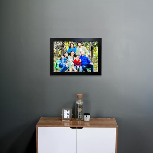 Nexaprint Customized LED Photo Frame with 12X18 Inch Photo | Upload Your Photo | LED Adapter Included | Wall Mounting | 1mm Non-Breakable Acrylic Protection | Gift For Family & Friends, Birthday