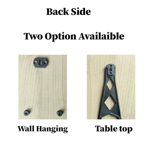 Customized Table Top Photo frame with Your Photo | Personalized Square Photo Frame | Table Top Mini Frame Home Decor - 5x5 Inches, Square