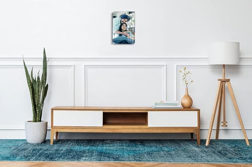 MITZVAH 5mm Acrylic Photo Frame Personalized Photo Gifts|Personalised Photo Frame Birthday Gift|Premium Acrylic Wall Photo Personalized|Photo Customized Gift Friend Anniversary (8X12 inch, Portrait)