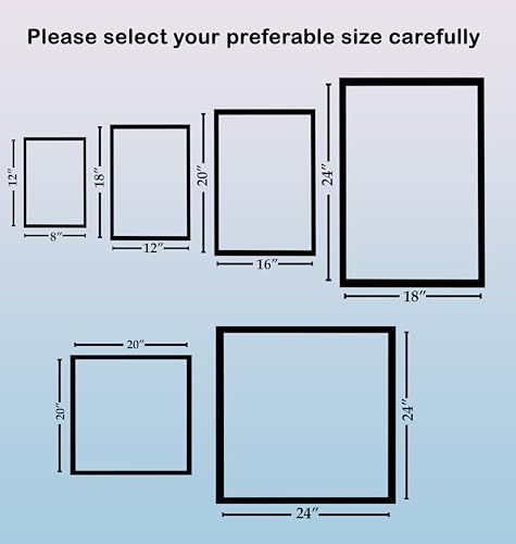 picxeeshop Personalized Mosaic Photo Frame, Moisture and Scratch Resistant, No Glass on top