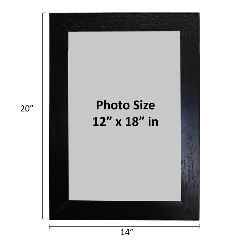 Nexaprint Customized LED Photo Frame with 12X18 Inch Photo | Upload Your Photo | LED Adapter Included | Wall Mounting | 1mm Non-Breakable Acrylic Protection | Gift For Family & Friends, Birthday