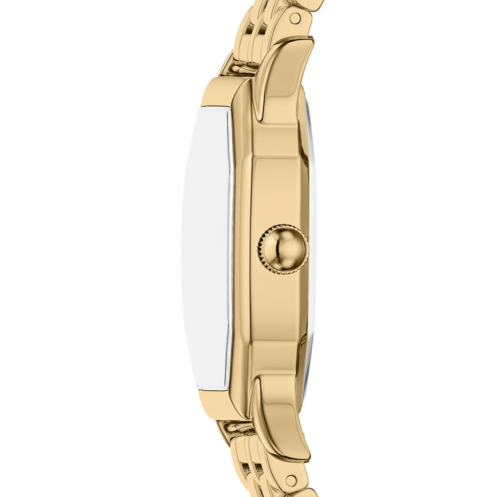 Fossil Women's Harlow Three-Hand Gold-Tone Stainless Steel Watch (Model: ES5451)