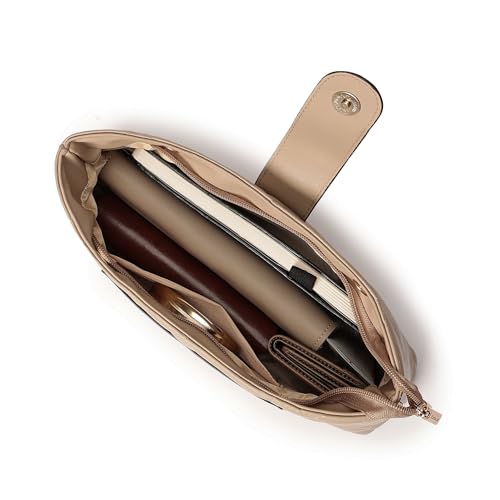 Fastrack Structured Quilted Tote Bag for Women, Girls and Ladies | Made of Premium PU Material | Tote for Casual Carry | Totes for Office and Daily Use