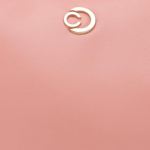 Caprese Perline Handbag, Blush-Medium | Stylish Solid Designed Handbag for Women with Spacious Compartment | Secure Top Zip | Perfect for Casual/Party & Daily Outings