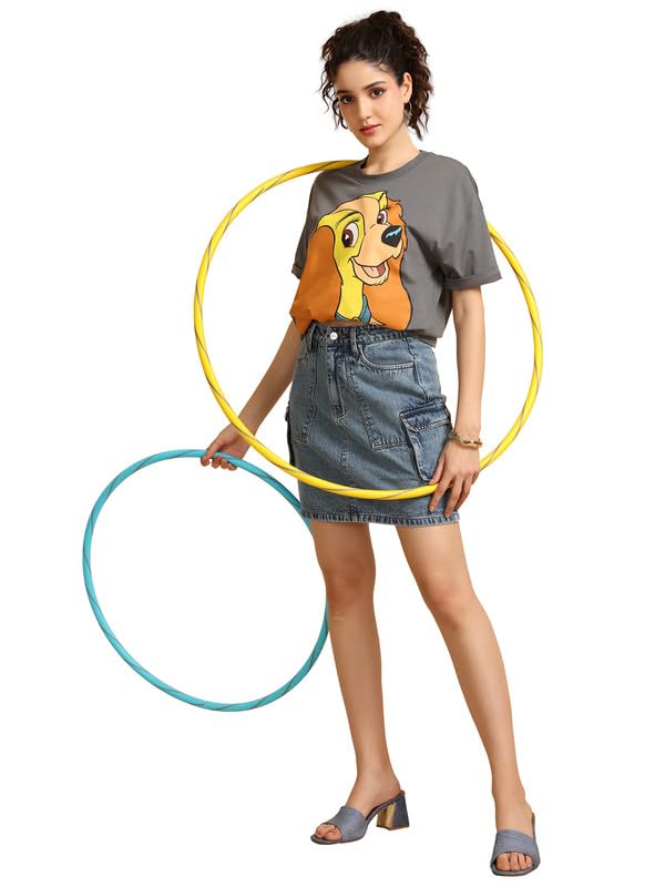 Mini Blue Cotton Skirt by KAZO