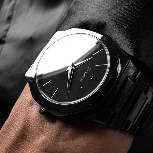 D1 Milano Black Mirror Ultra Thin 38 mm