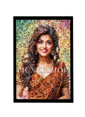 picxeeshop Personalized Mosaic Photo Frame, Moisture and Scratch Resistant, No Glass on top
