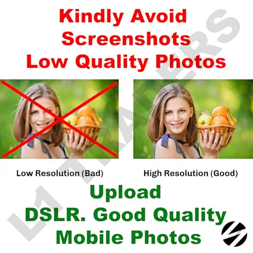 L1 Traders Customized Photo Frame Gift - Upload Photo | Select Lamination Finish (Glossy/Matte/Glitter/Acrylic Sheet) | Strong And Durable (Multicolor, 6x8)