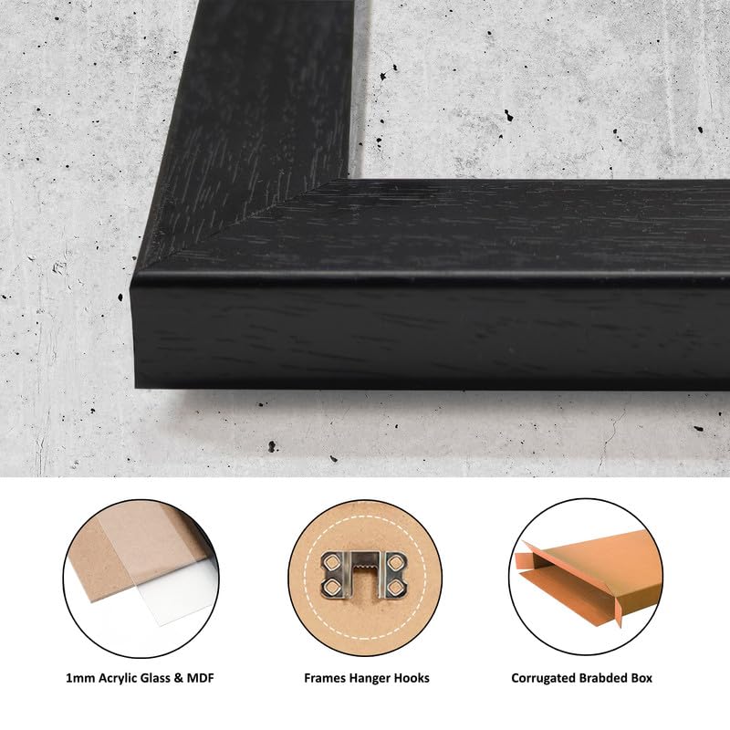 Nexaprint Customized LED Photo Frame with 12X18 Inch Photo | Upload Your Photo | LED Adapter Included | Wall Mounting | 1mm Non-Breakable Acrylic Protection | Gift For Family & Friends, Birthday