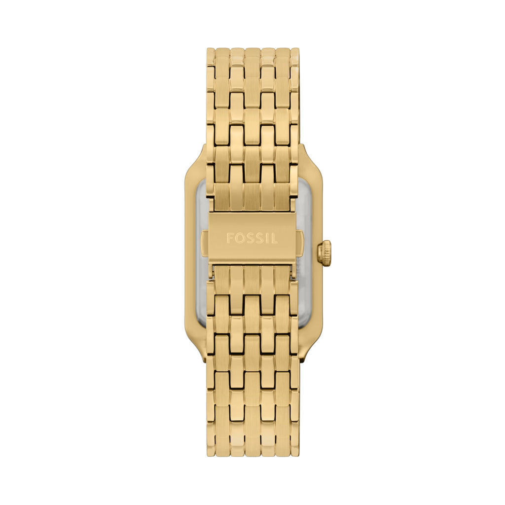 Fossil Women's Raquel Three-Hand Date Gold-Tone Stainless Steel Watch (Model: ES5417)