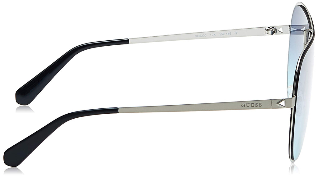 Guess sunglasses (GU-5200 10X) Silver - Blue with Mirror effect lenses