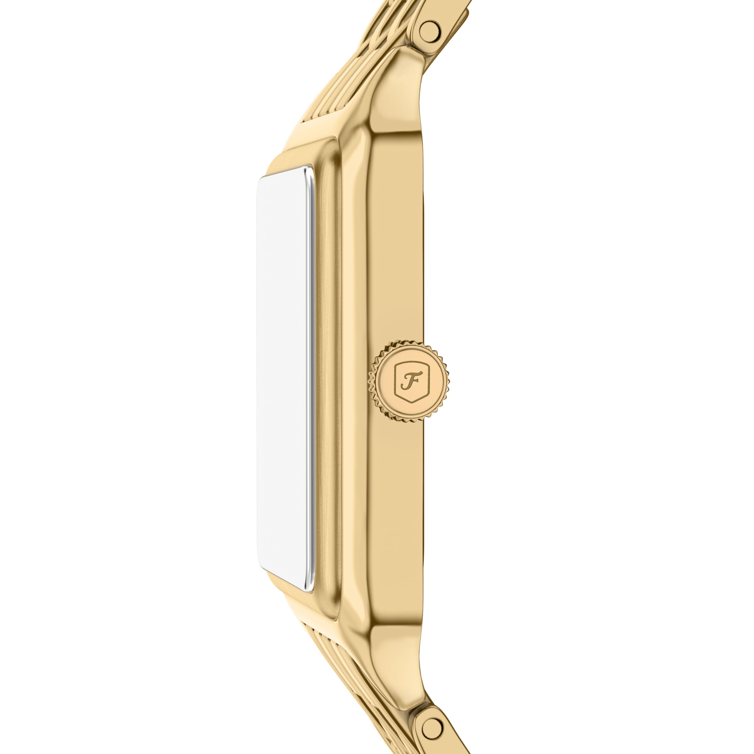 Fossil Women's Raquel Three-Hand Date Gold-Tone Stainless Steel Watch (Model: ES5417)