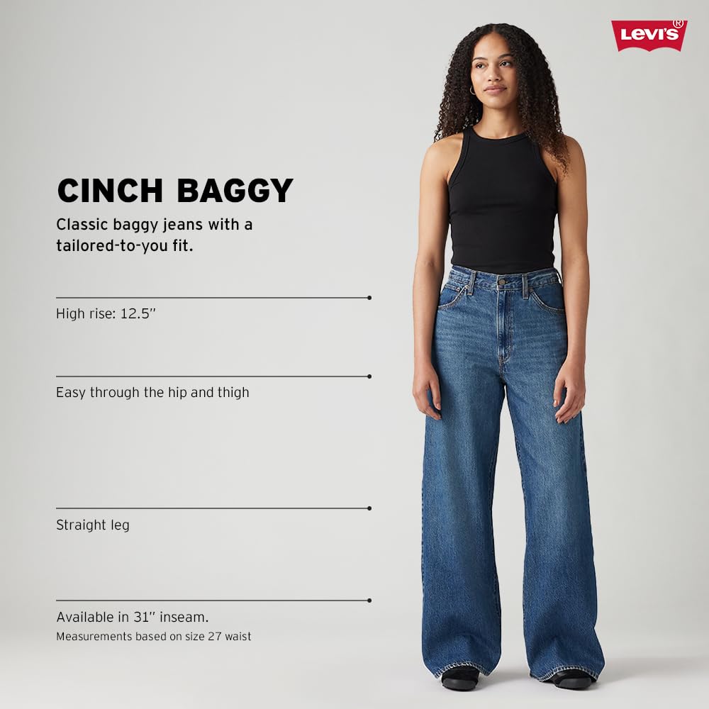 Levi's Women's Cinch Baggy, (New) Chasing Dreams, 24