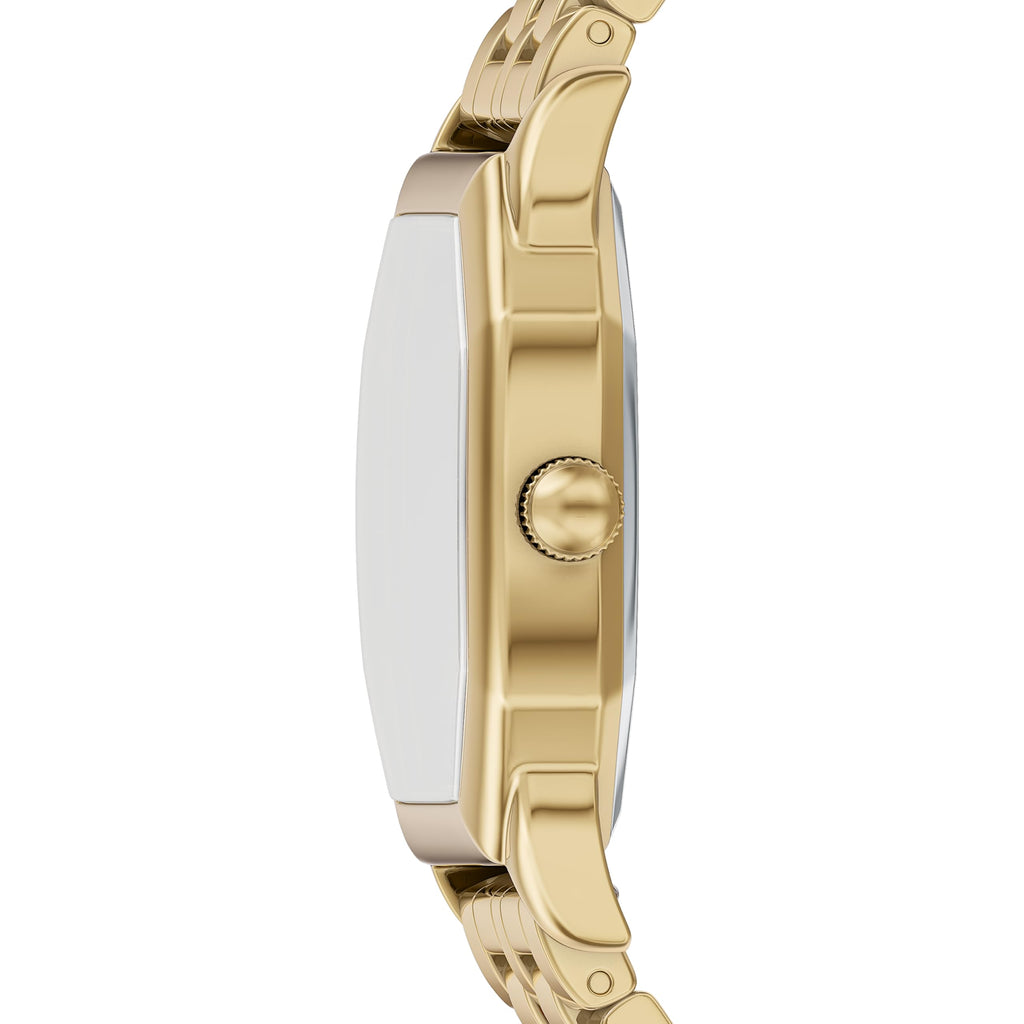 Fossil Women's Harlow Three-Hand Gold-Tone Stainless Steel Watch (Model: ES5433)