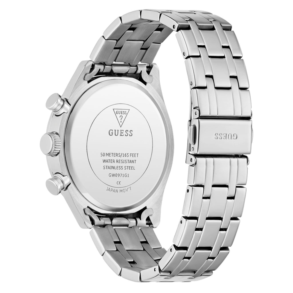 GUESS Dawson GW0971G1 Men's Watch Stainless Steel Silver