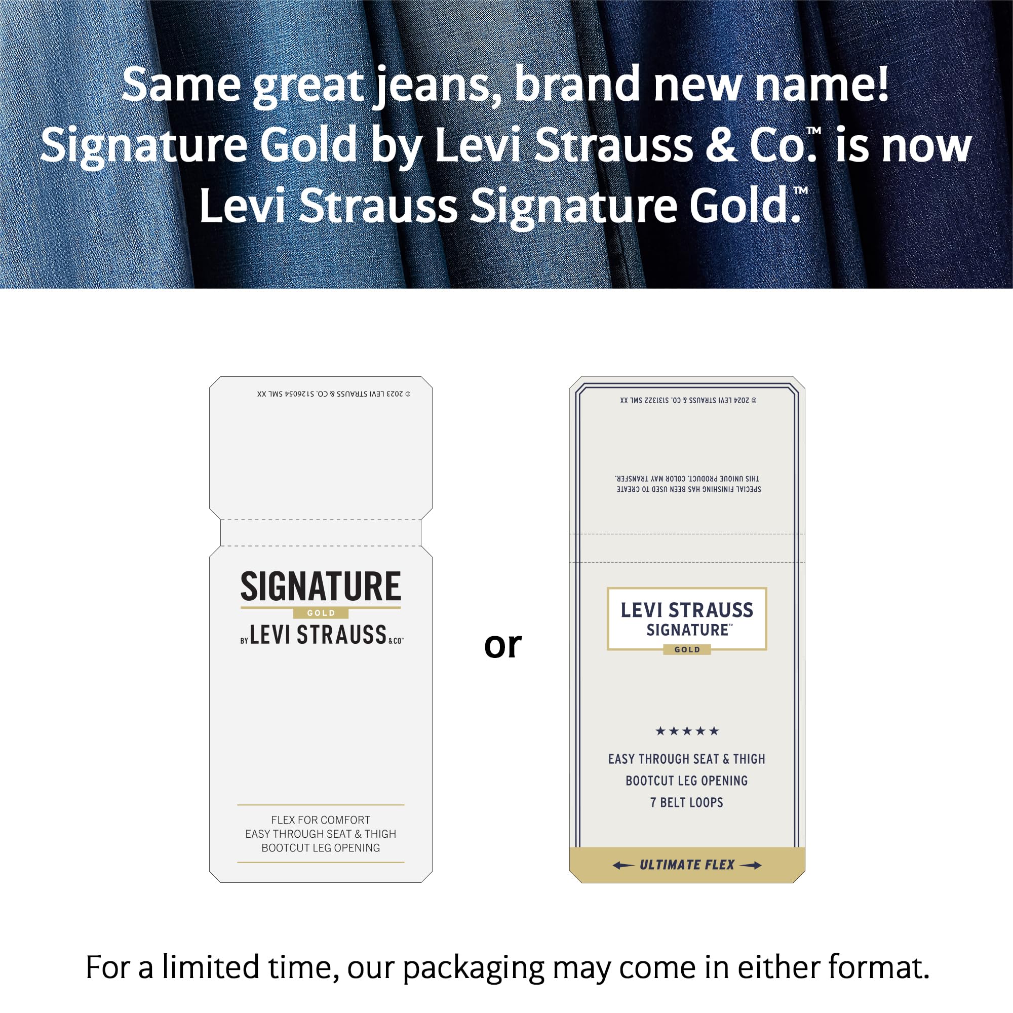 Levi Strauss Signature Gold Women's Totally Shaping Bootcut Jeans Mid-Rise Stretch Denim (Available in Plus Size), Blue Laguna-Waterless, 14 Regular