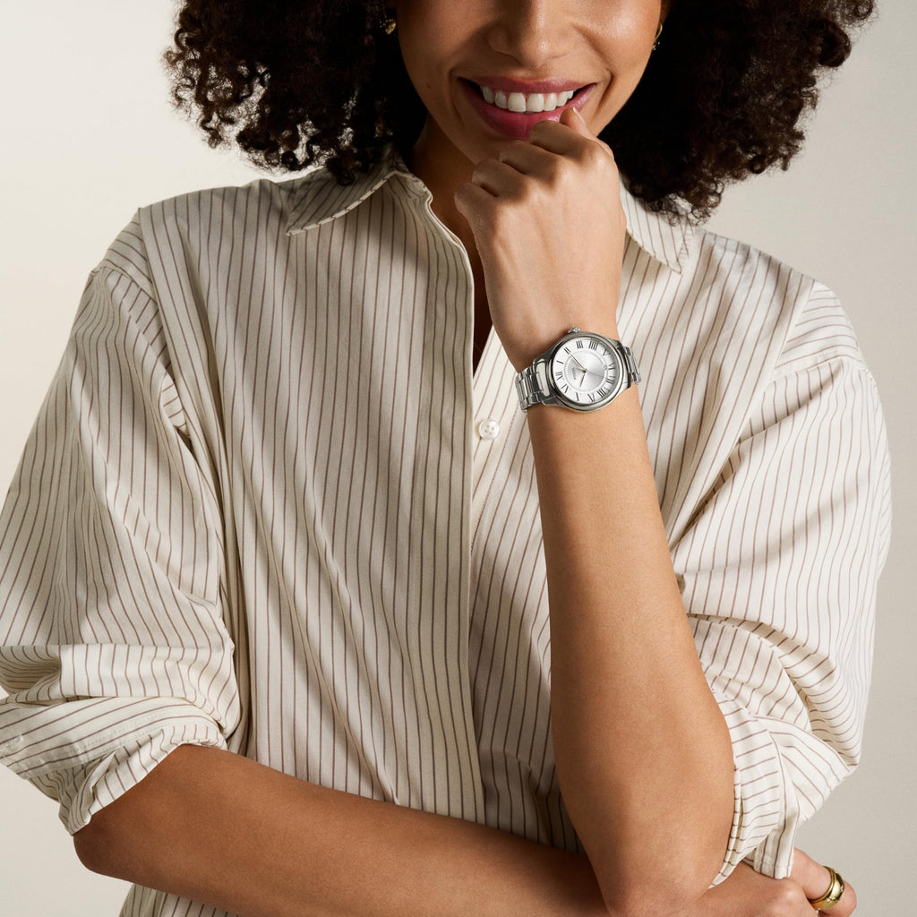 Fossil Women's Gilmore Three-Hand Stainless Steel Watch (Model: ES5419)