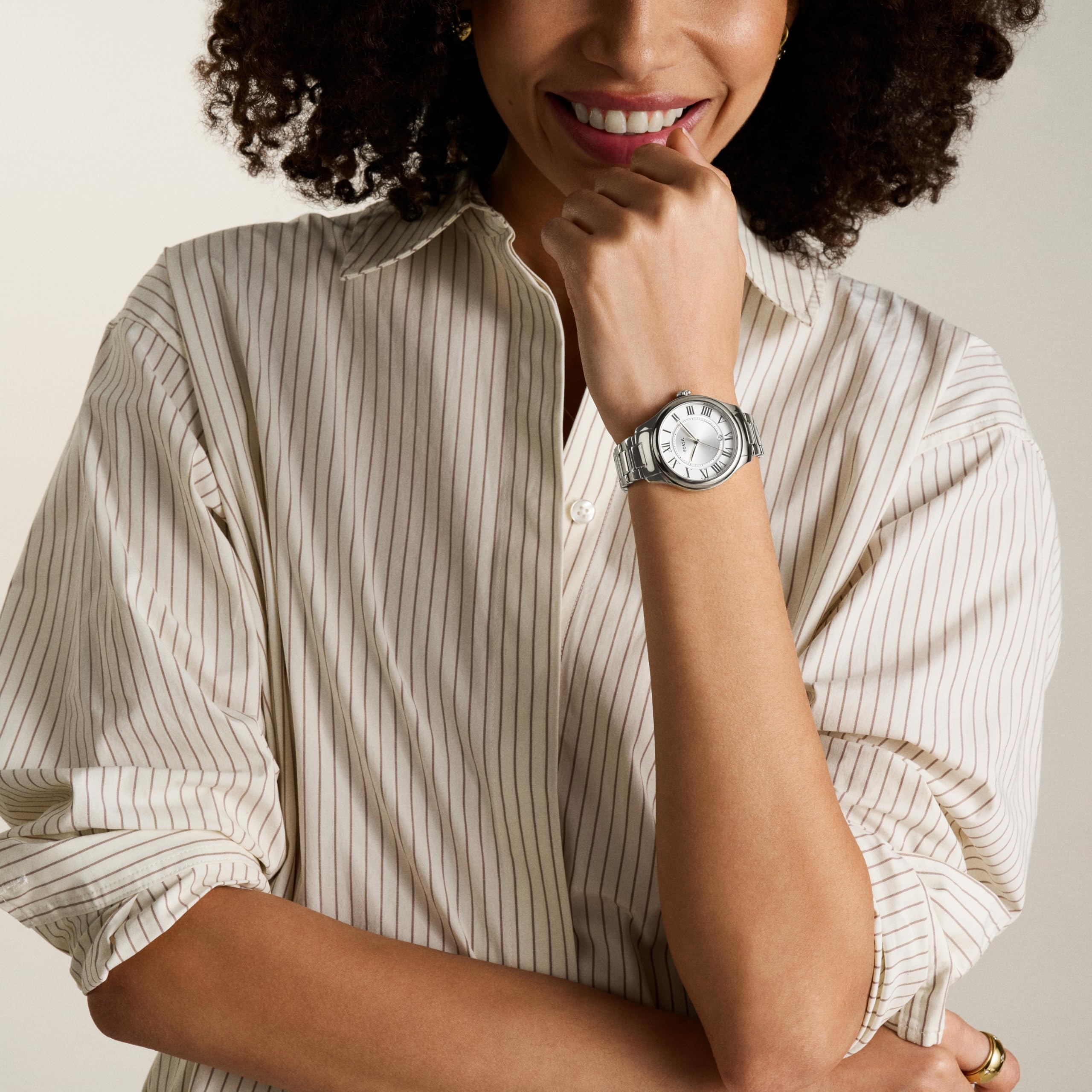 Fossil Women's Gilmore Three-Hand Stainless Steel Watch (Model: ES5419)